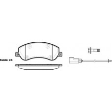 Гальмівні колодки дискові woking