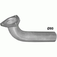 Приймальна труба Мерседес Унимог (Mercedes Unimog) 88- (69.91) Polmostrow