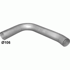 Труба вихлопна Мерседес СК (Mercedes SK) 14-25 ton (69.205) Polmostrow